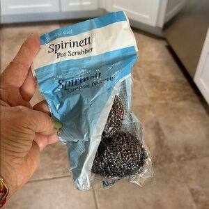 Norwex Spirinett pot scrubbers NEW durable cleaning tools for tough messes
